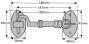 Cabin Hook, Black Antique - 500