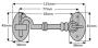 Cabin Hook, Black Antique - 500