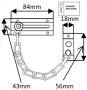 Door Chain Steel - 770