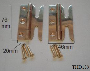 Simplex Hinges Solid Brass - Sold as a Pair - 189